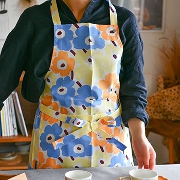 Amazon.co.jp: [マリメッコ] 日本限定 エプロン ミニ ウニッコ マルチ