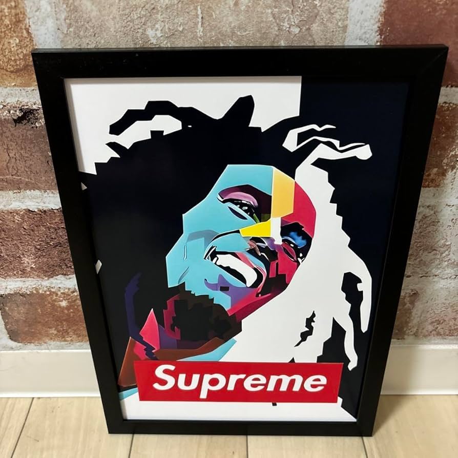 Amazon.co.jp: アートポスター フォトフレーム supreme A4サイズ : ホビー