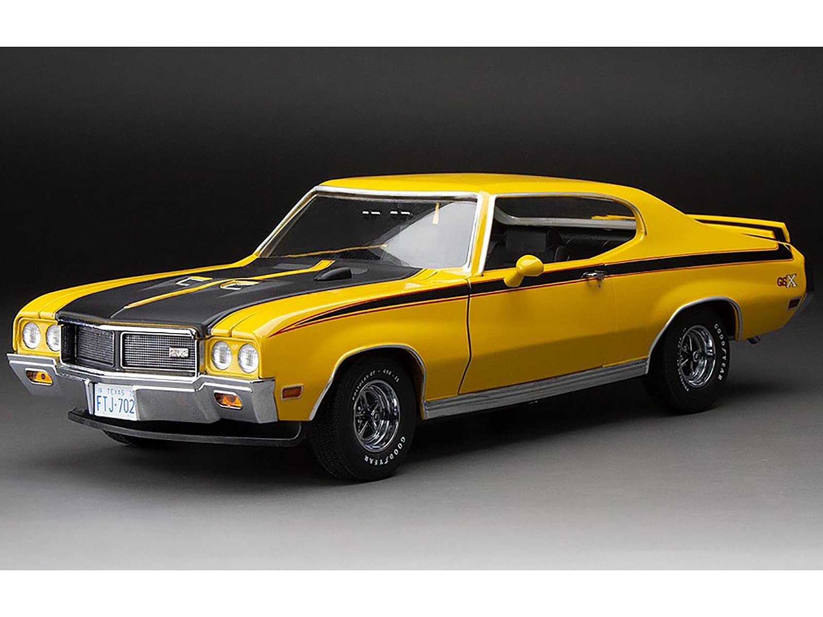 Amazon.com: 1970 GSX Yellow with Black Stripes American