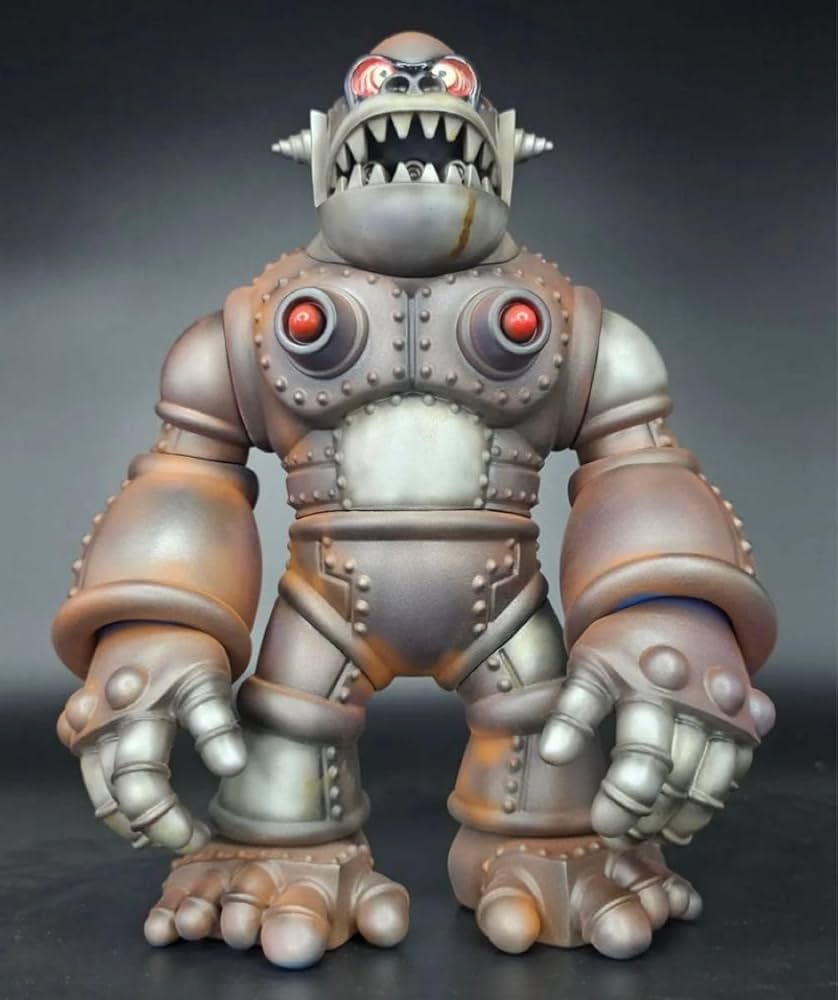 Amazon.co.jp: 赤目天使 メカコング Mech Kong #1 ソフビ 怪獣 キング