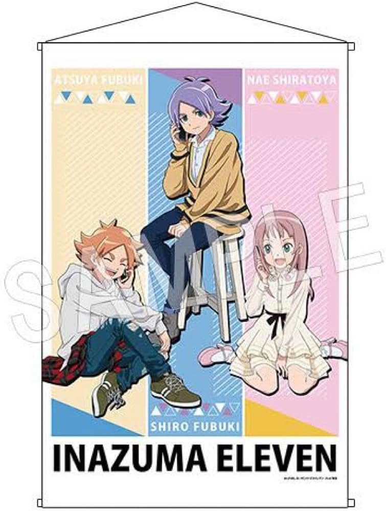 Amazon.co.jp: イナズマイレブン B2 タペストリー 吹雪士郎 吹雪アツヤ
