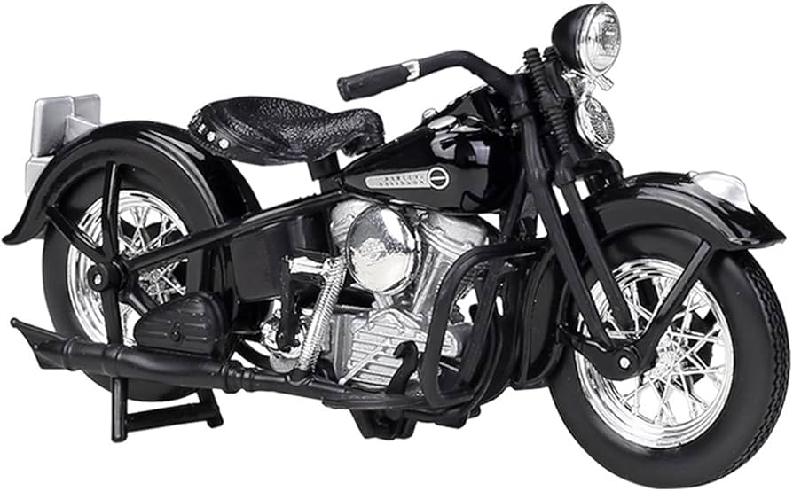 Amazon.com: HOPEYS Motorcycle 1:18 for Harley-Davidson FL Panhead