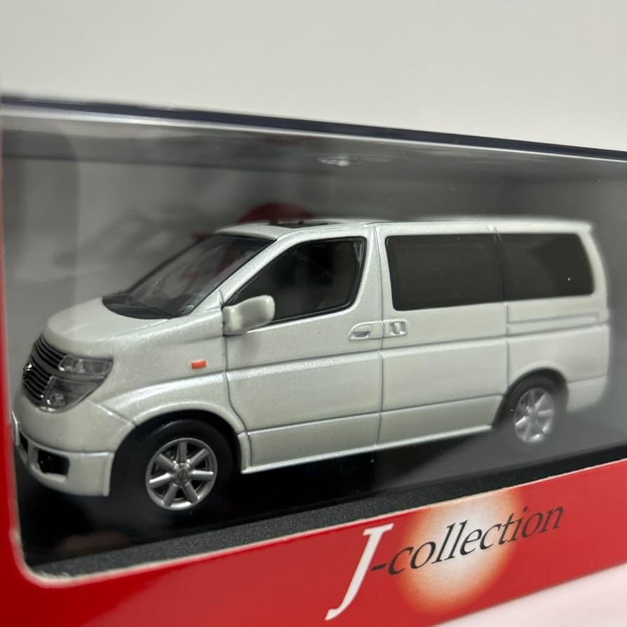 Amazon | 京商 Jコレクション 1/43 NISSAN ELGRAND Pearl White 日産