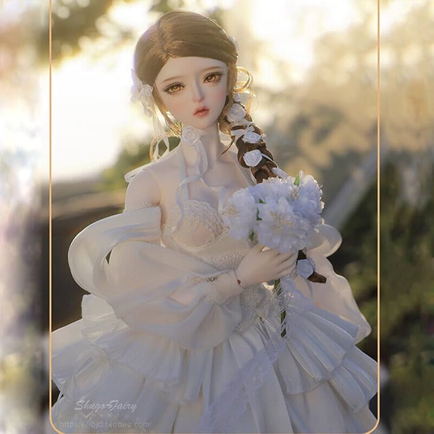 Amazon.co.jp: Meeler BJDドール フルセット1/3 球体関節人形 女の子