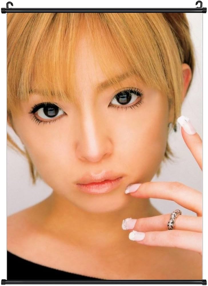 Amazon.co.jp: 浜崎あゆみポスター 掛け画 キャンバス タペストリー 壁