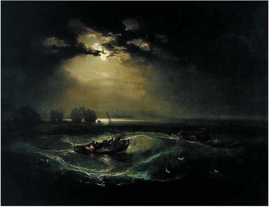 Amazon.co.jp: ジョセフ・マロード・ウィリアム・ターナー -海の漁師