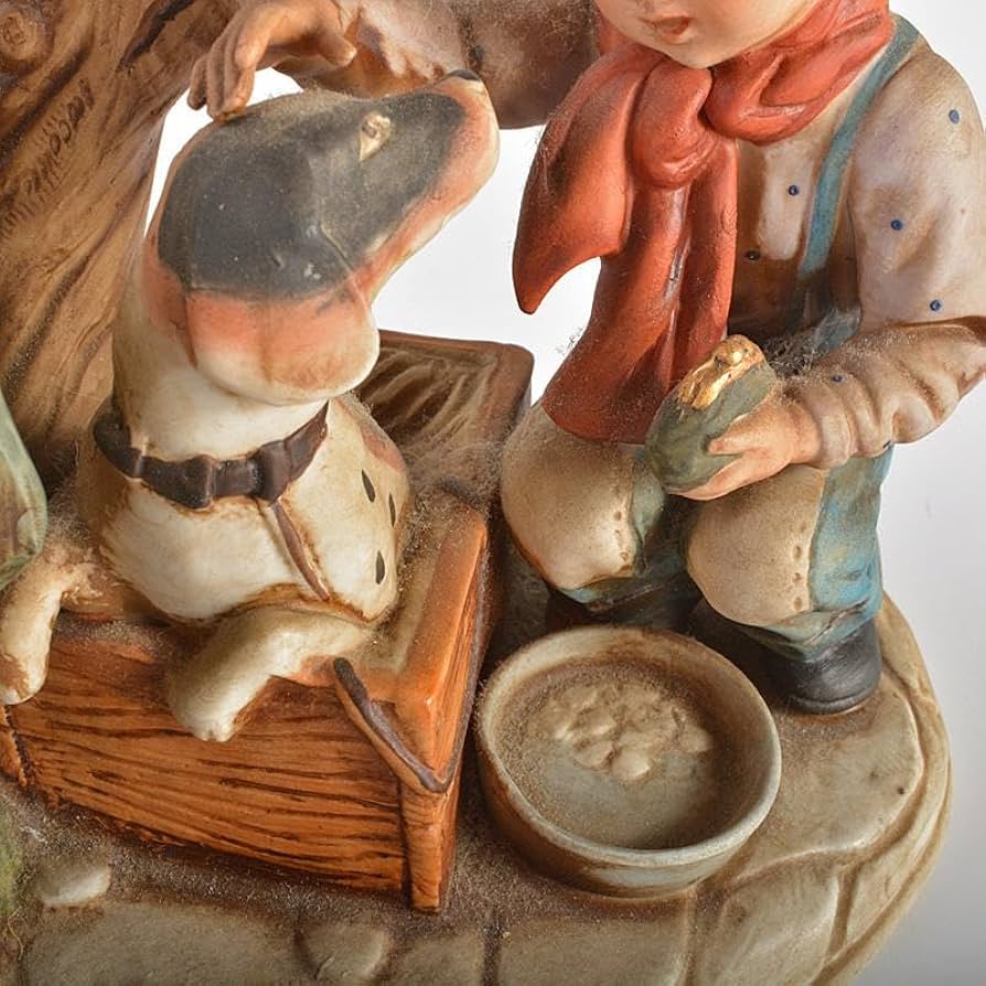 Amazon.co.jp: イタリア製 カポディモンテ フィギュリン 陶人形 置物 C