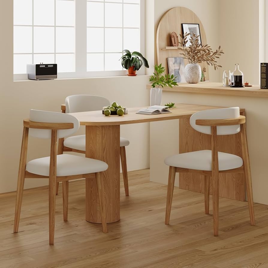 Amazon｜Novatell 2人用ダイニングテーブル、4人用ダイニングテーブル