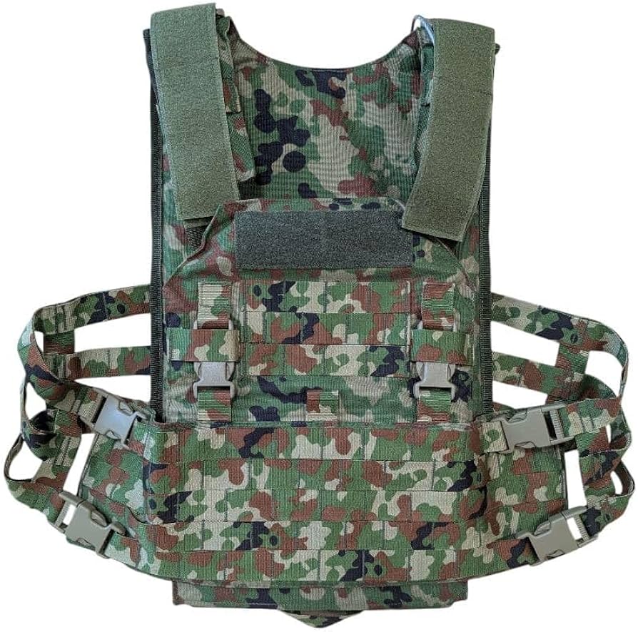 Amazon | 陸自 18式 ベスト プレキャリ プレートキャリア 陸上自衛隊