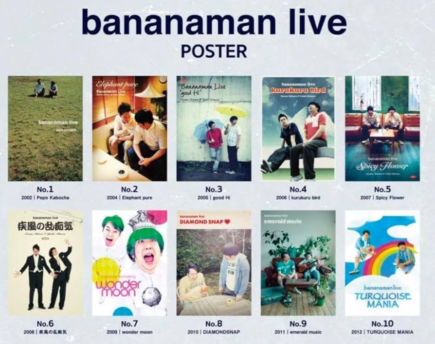 Amazon.co.jp: バナナマン bananaman ライブポスター 10種類 POPUP