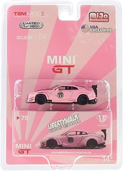 Nissan GT-R (R35) #77 Pink Pig Type 2 LB Works LibertyWalk Limited