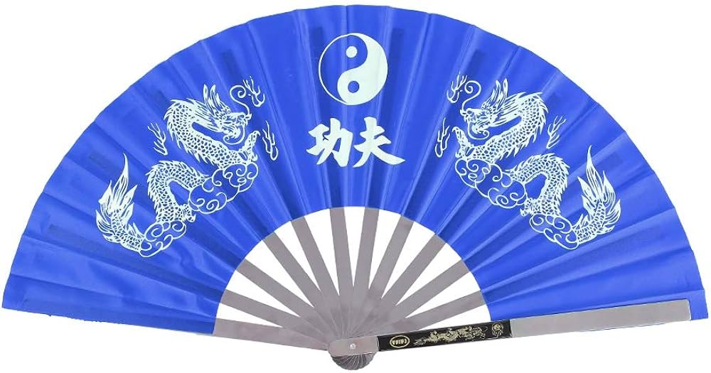 Amazon.co.jp: 中国 カンフー 太極拳扇 武道 舞踏 ステンレススチール