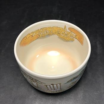 Amazon.co.jp: 小峠葛芳 丹山窯 福之海 茶碗 共箱 共布 茶道具 丹山