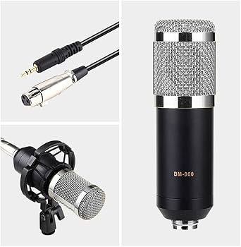 Amazon | BM800 プロフェッショナルコンデンサーマイク ポッドキャスト
