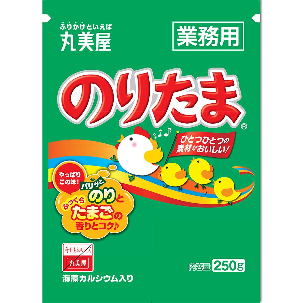 Amazon.co.jp: 丸美屋 のりたま(業務用) 250g×1袋入×(2袋) : 食品