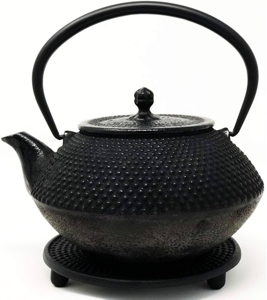 Amazon | 【 ピッタリな瓶敷セット 】鉄分補給 南部鉄瓶 800ml