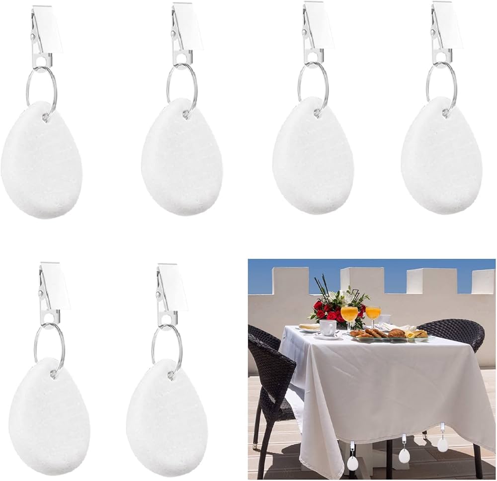 Amazon.co.jp: Moroborテーブルクロスウェイトハンガー、屋外