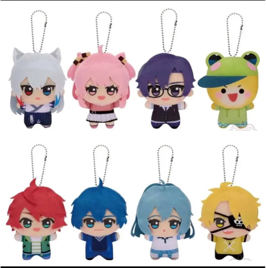 Amazon.co.jp: カラピチ カラフルピーチ ちびぐるみ 全8種 : おもちゃ