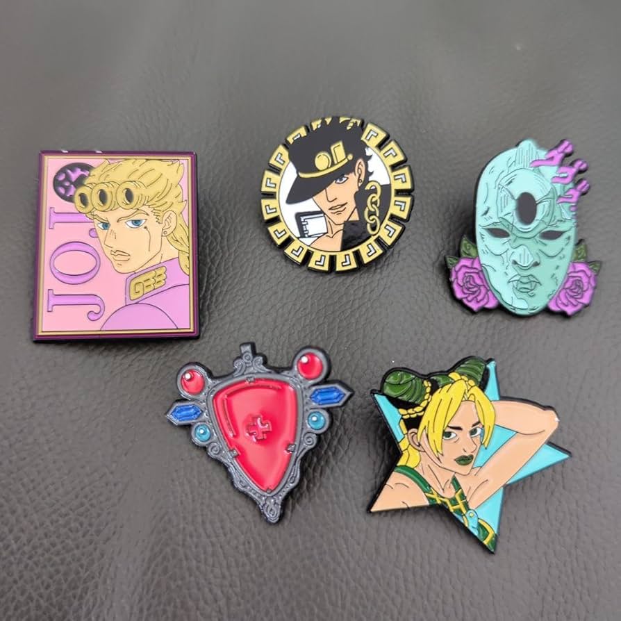Amazon.co.jp: ジョジョの奇妙な冒険 ピンズ ピンブローチ ピンバッジ