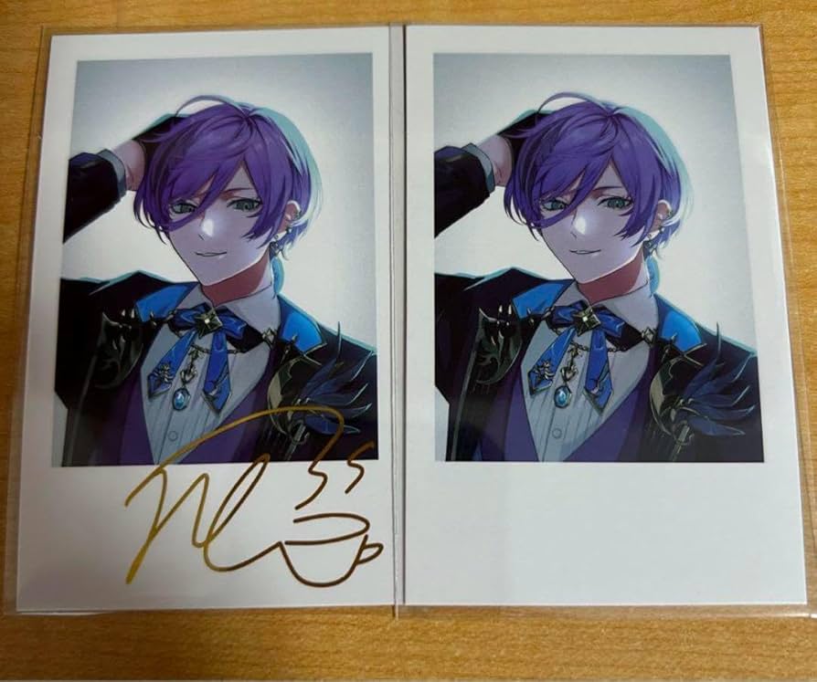 Amazon.co.jp: にじさん 3SKM 榊ネス チェキ ノーマル 箔押し サイン