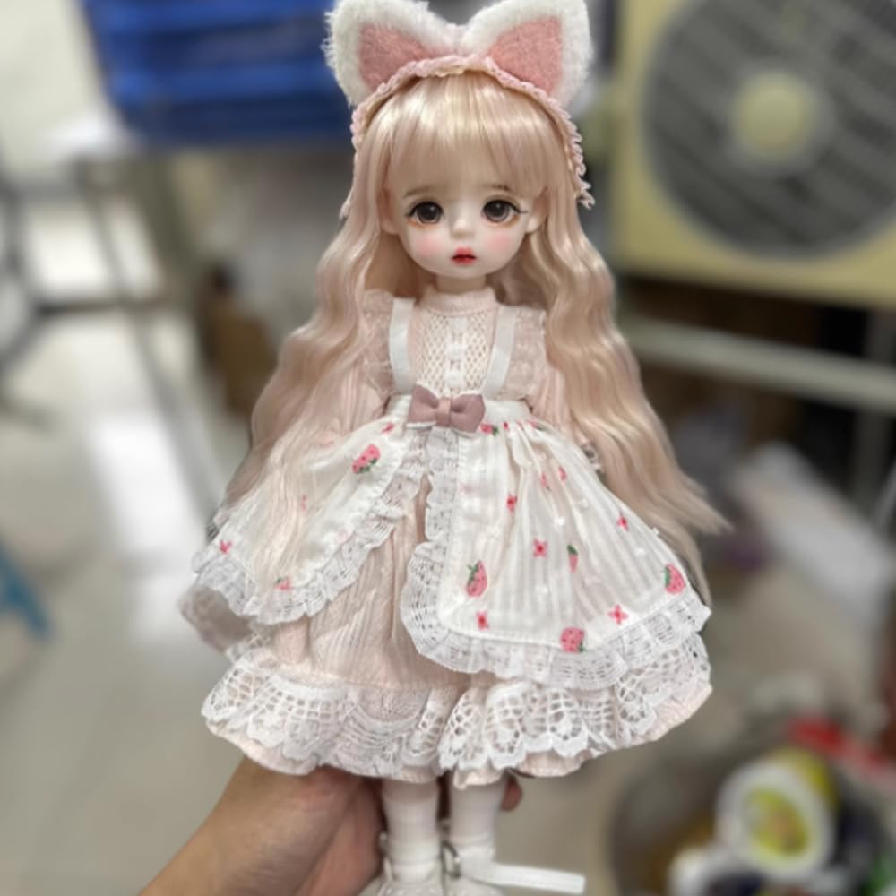 Amazon | KAKAA BJDドール フルセット 1/6 球体関節人形 30cm 球体関節