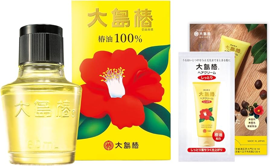 Amazon.co.jp: 【Amazon.co.jp 限定】大島椿 60mL おまけ付 椿油100