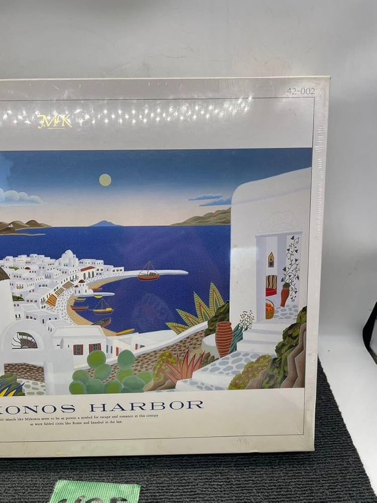 Amazon | 未開封MYKONOS HARBOR ジグソーパズル 1000ピース トーマス