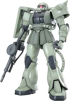 Amazon.com: Bandai Hobby - Mobile Suit Gundam - MS-06J ZAKU II Ver