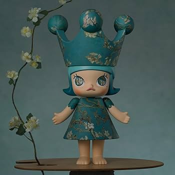Amazon.co.jp: POP MART MEGA ROYAL MOLLY 400% Van Gogh Museum