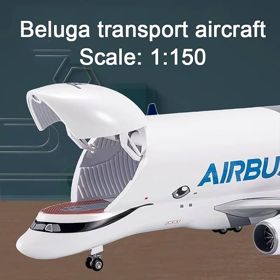 Amazon.com: 1:150 Beluga A330 Transport Aircraft Plane Model Jet