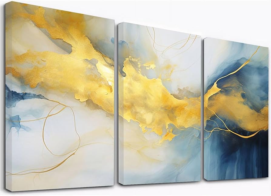 Amazon.co.jp: SHYAMIC アートパネル 抽象 3枚セット飾り絵 抽象画