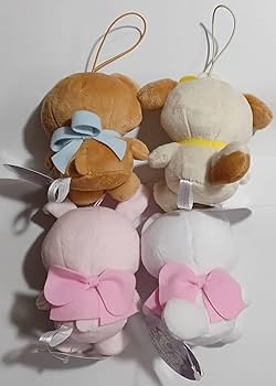 Amazon.co.jp: mikko characters マスコットぬいぐるみ 全4種 ムース