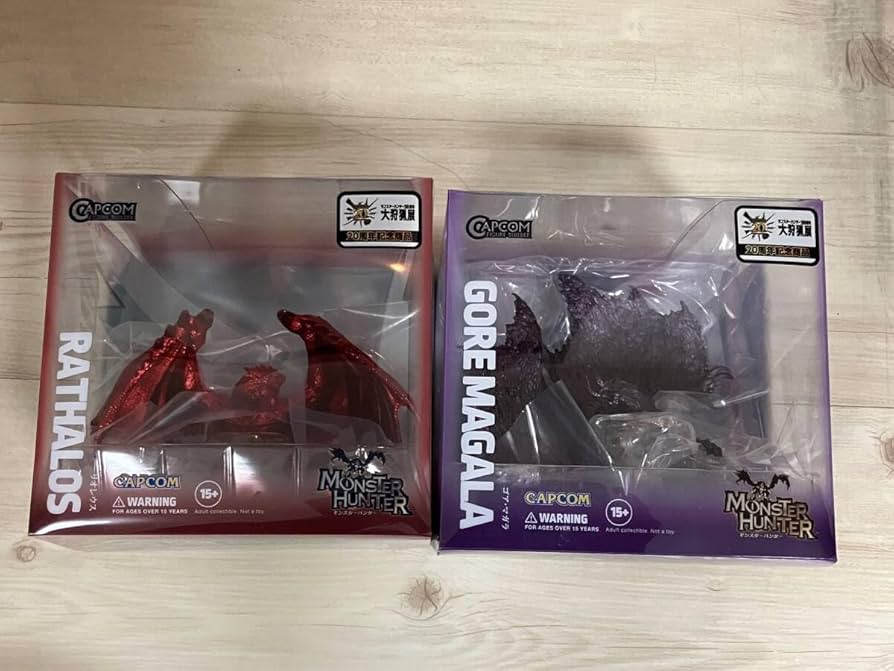 Amazon.co.jp: フィギュア2体セット モンスターハンター 20周年 大狩猟