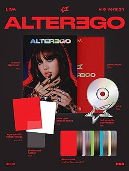 Amazon.com: LISA Alter Ego [Photobook ver.] Album+Store Gift (kiki