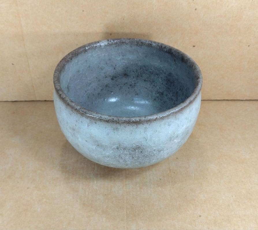 本物保証】藤平伸 呉須茶碗 栞 共箱 無傷 京都私立大名誉教授 師:清水