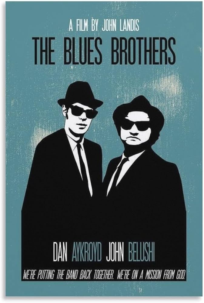 Amazon.co.jp: ポスター ブルースブラザーズ 映画 The Blues Brothers