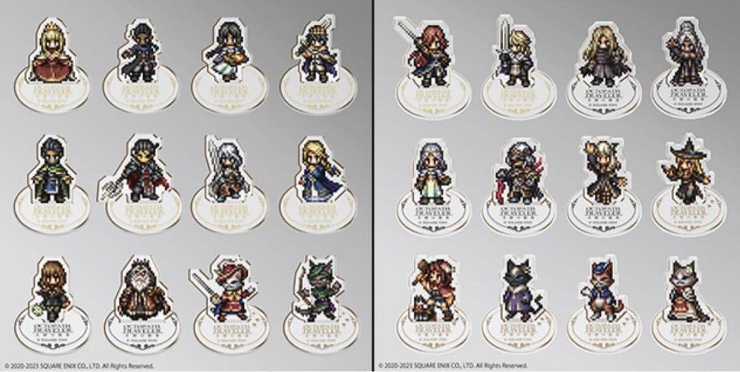 Amazon.co.jp: オクトパストラベラー 大陸の覇者 アクリルスタンド