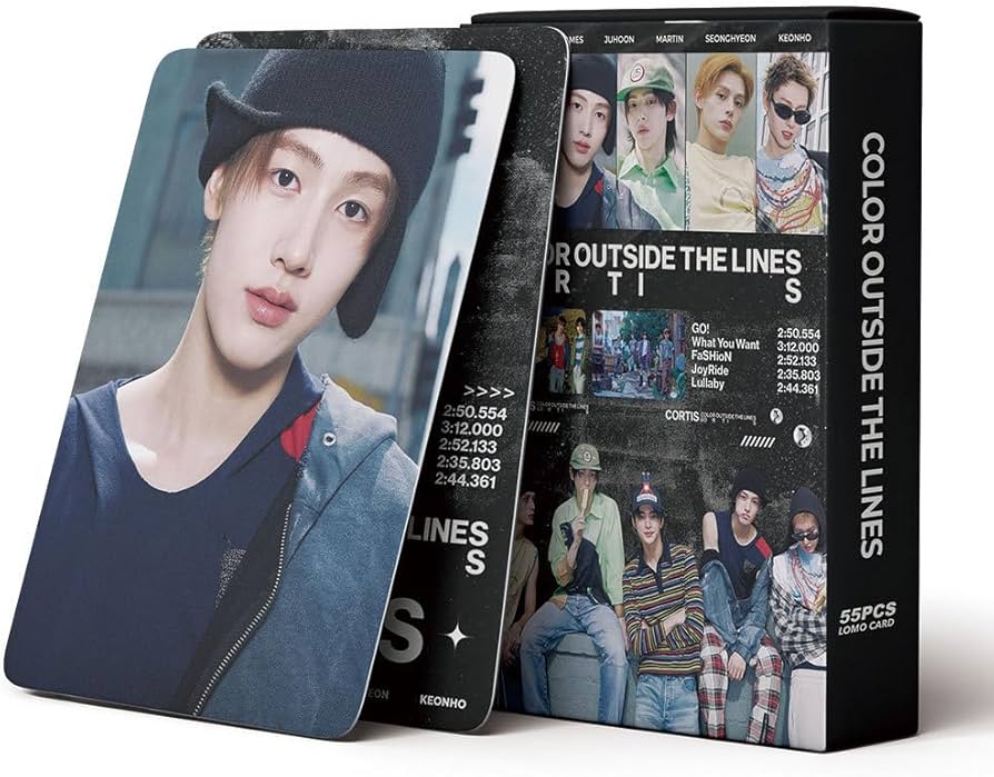 Amazon.com: CORTIS Color Outside The Lines Album Lomo Cards