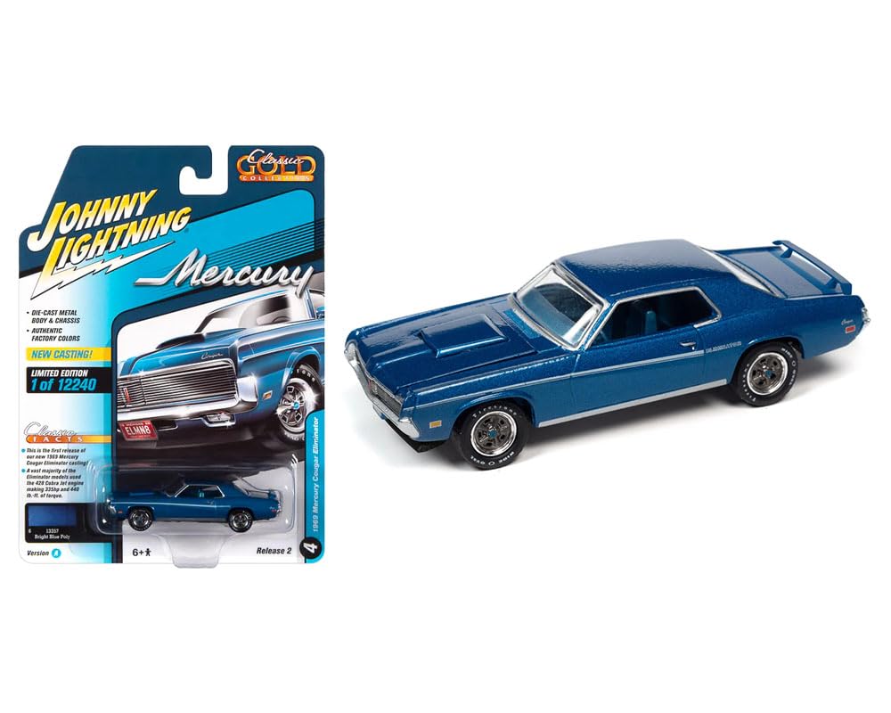 Amazon | Johnny Lightning 1/64 マーキュリー クーガー