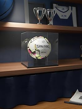 Amazon.co.jp: サッカーボールディスプレイケース、自己組み立て式