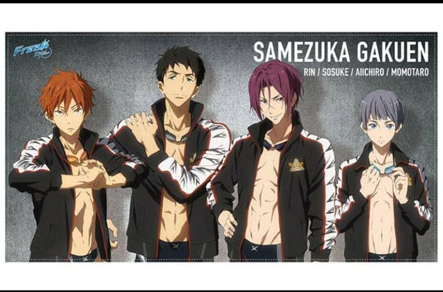 Amazon.co.jp: Free！BIGタオル鮫柄学園 京アニショップ : ホーム