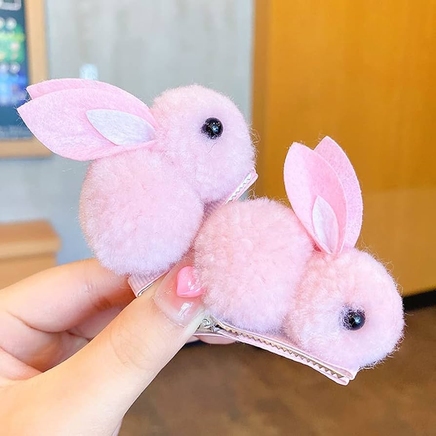 Amazon.co.jp: 2個セット ヘアクリップ バンスクリップ バニーヘア