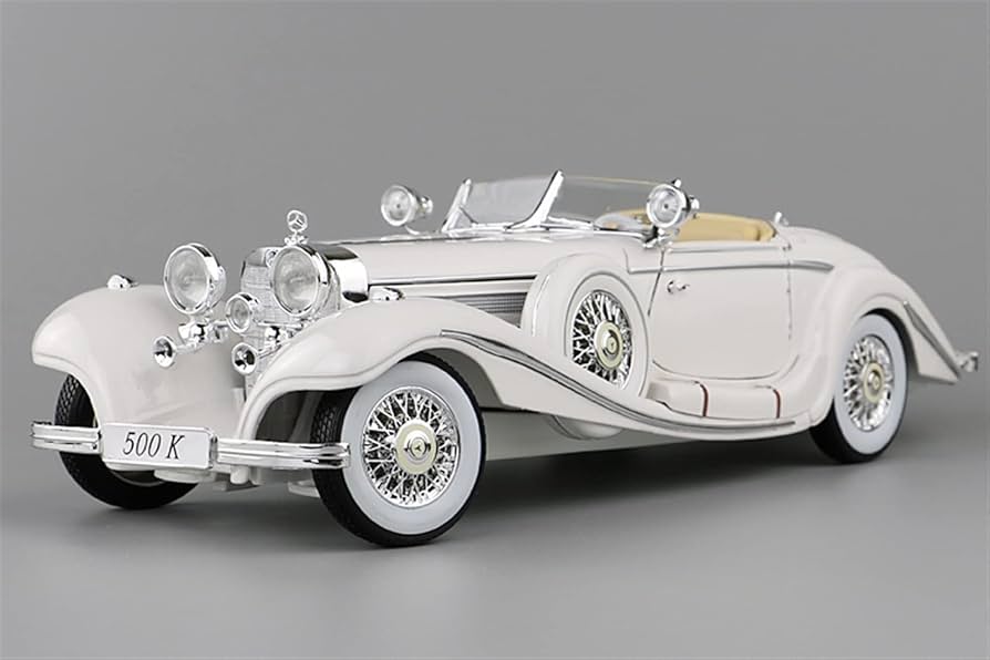 Amazon.co.jp: ダイカストカー 1:18 メルセデスベンツ 500K 1936