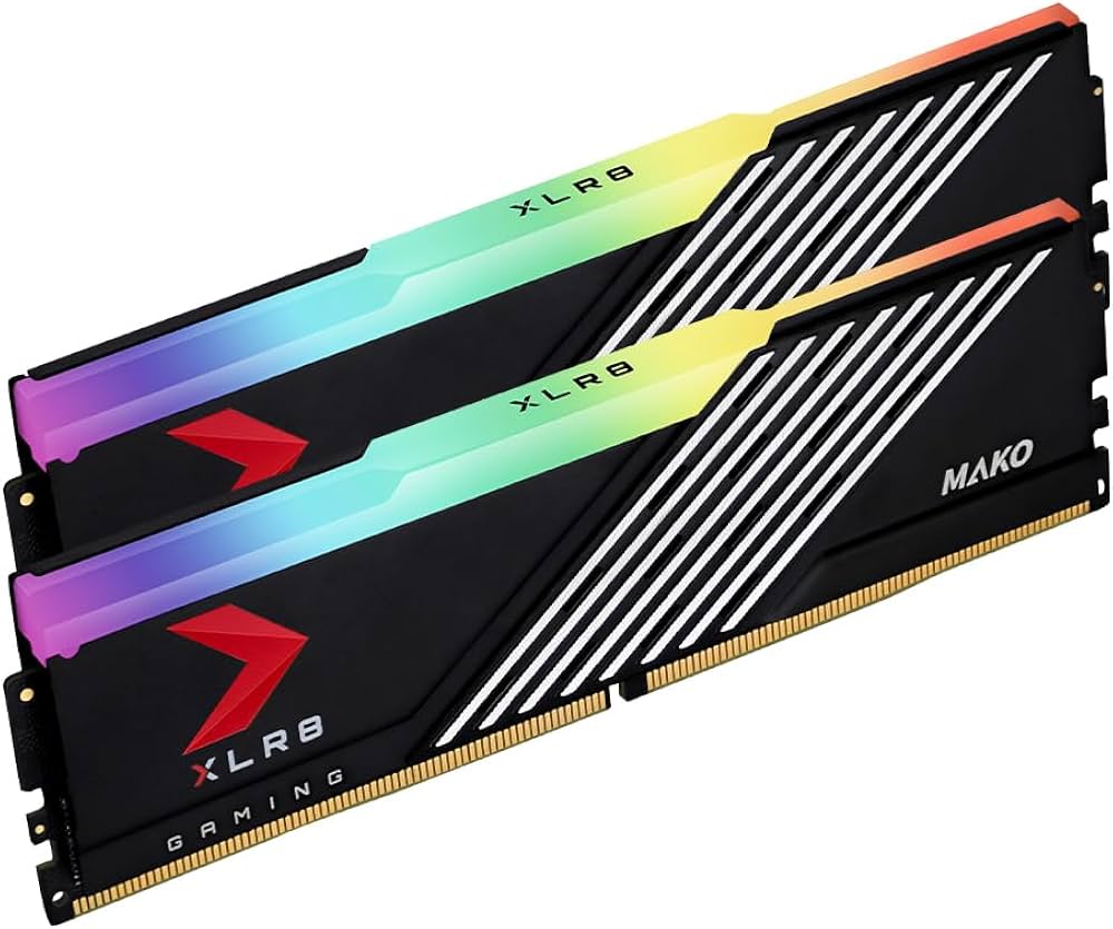 Amazon | PNY XLR8 Gaming MAKO RGB DDR5 6000 Udimm 32GB (16GB×2