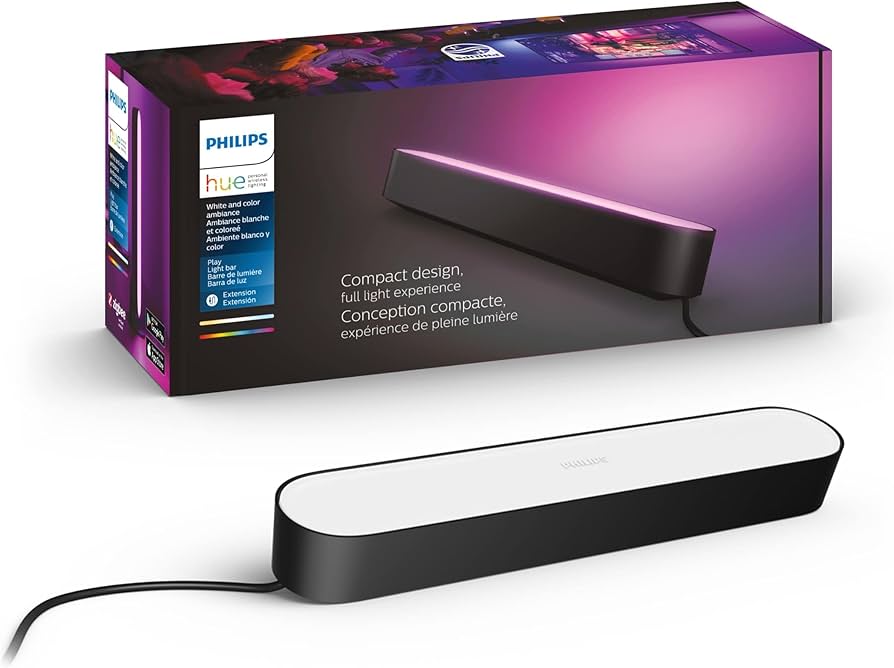 Philips Hue Play White & Color Smart Light Extension, Hub Required