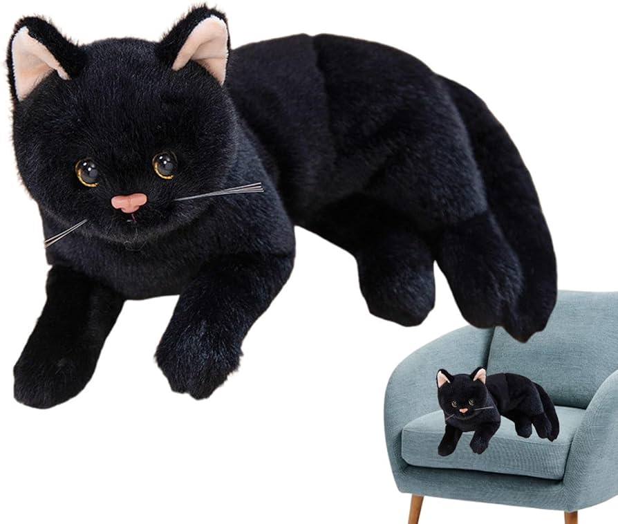 Amazon.co.jp: 猫 ぬいぐるみ リアル ひざねこ 牧羊犬ぬいぐるみ だき