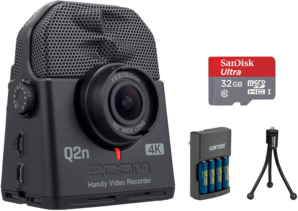 Amazon.com : Zoom Q2n-4K Handy Video Recorder with 32GB Ultra
