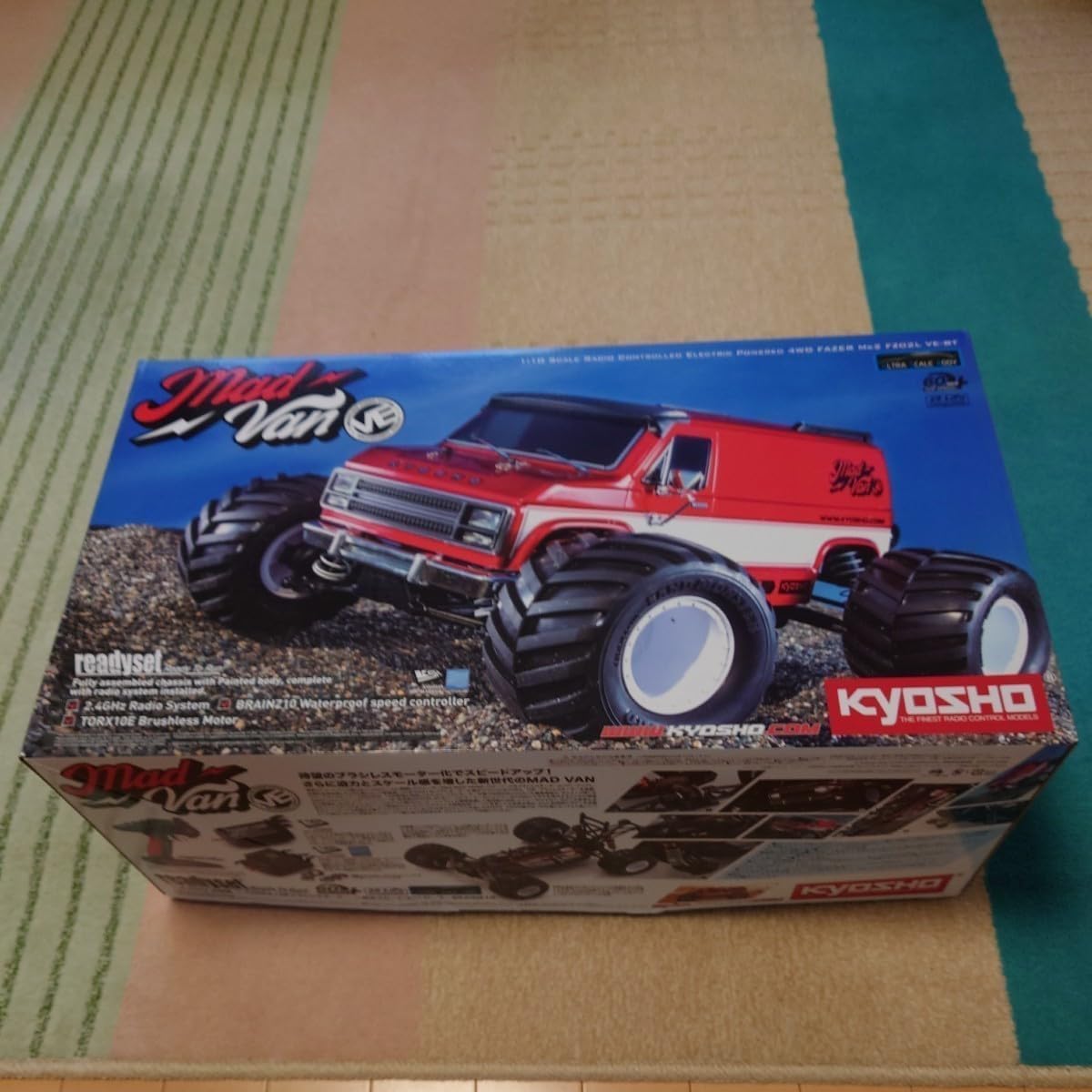 Amazon.co.jp: 京商 110 RC マッドバン VE ブラシレス カラータイプ1