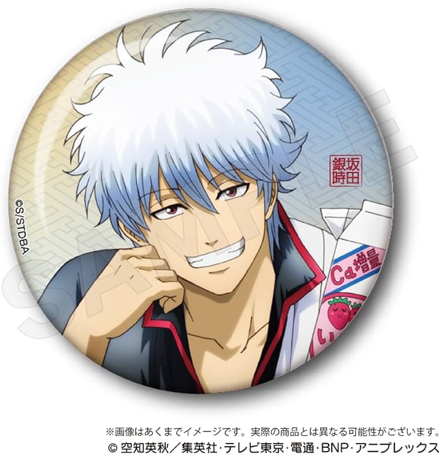 Amazon.co.jp: 銀魂 トレーディング缶バッジ 一休みver. 5個入りBOX