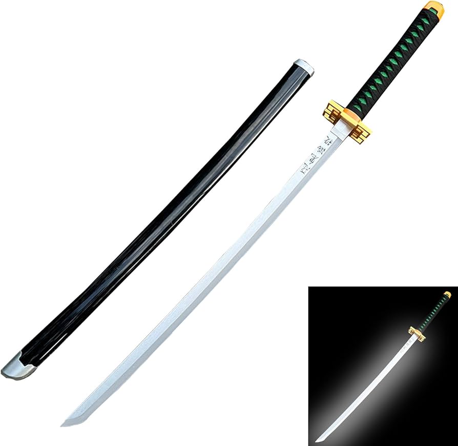 Amazon.co.jp: おもちゃ 飾り 日輪刀 ヒノカミ神楽 鬼滅の刃 時透 無